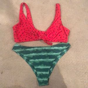 Watermelon bathing suit!